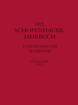 cover image of 103. Schopenhauer Jahrbuch